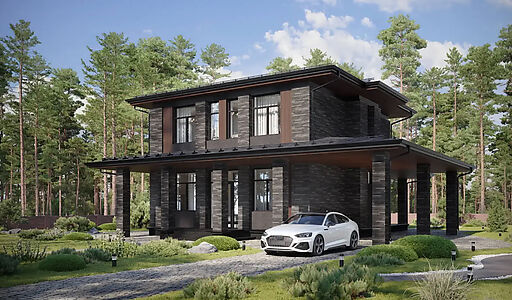 Дом райт в КП Зиккурат