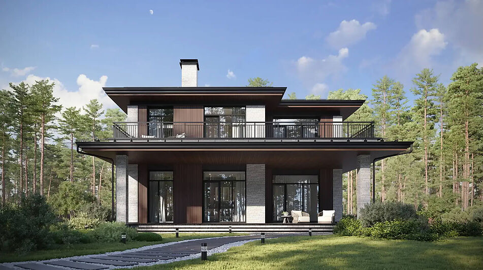 Дом райт в КП Зиккурат