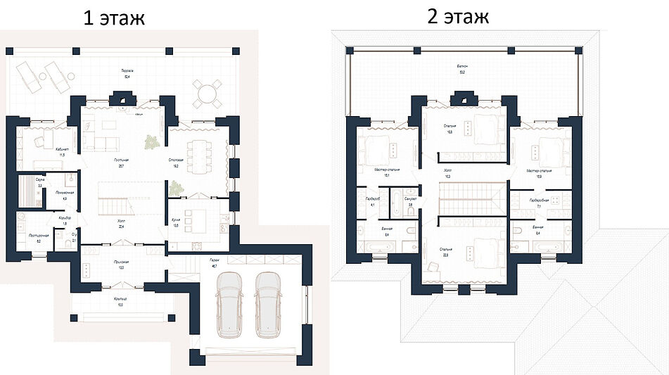 Дом райт в КП Зиккурат