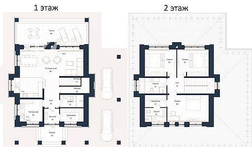 Дом райт в КП Зиккурат