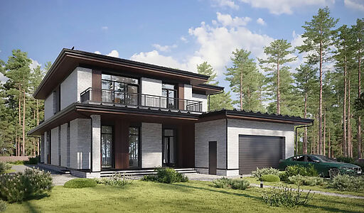 Дом райт в КП Зиккурат