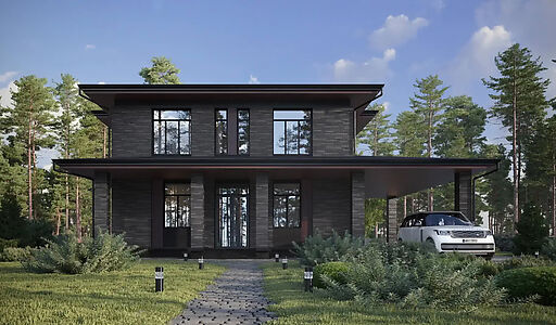 Дом райт в КП Зиккурат