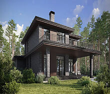 Дом райт в КП Зиккурат