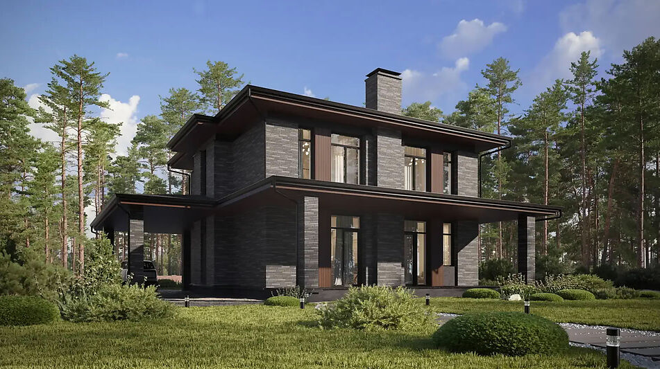 Дом райт в КП Зиккурат