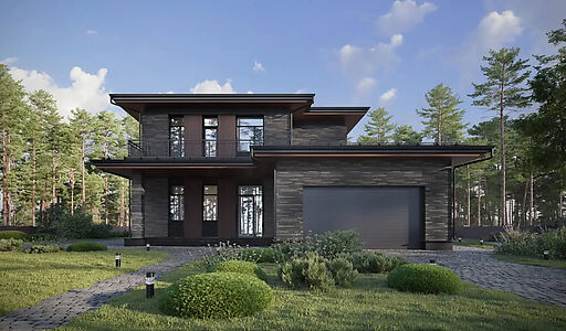 Дом райт в КП Зиккурат