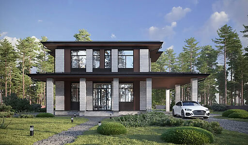 Дом райт в КП Зиккурат