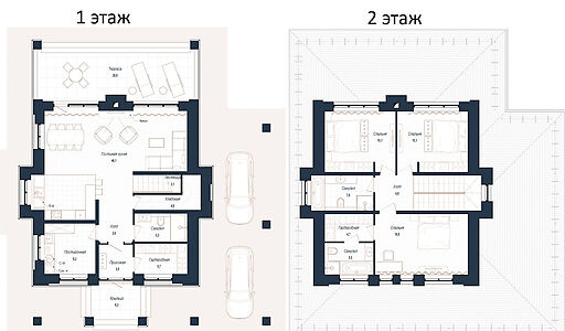 Дом райт в КП Зиккурат