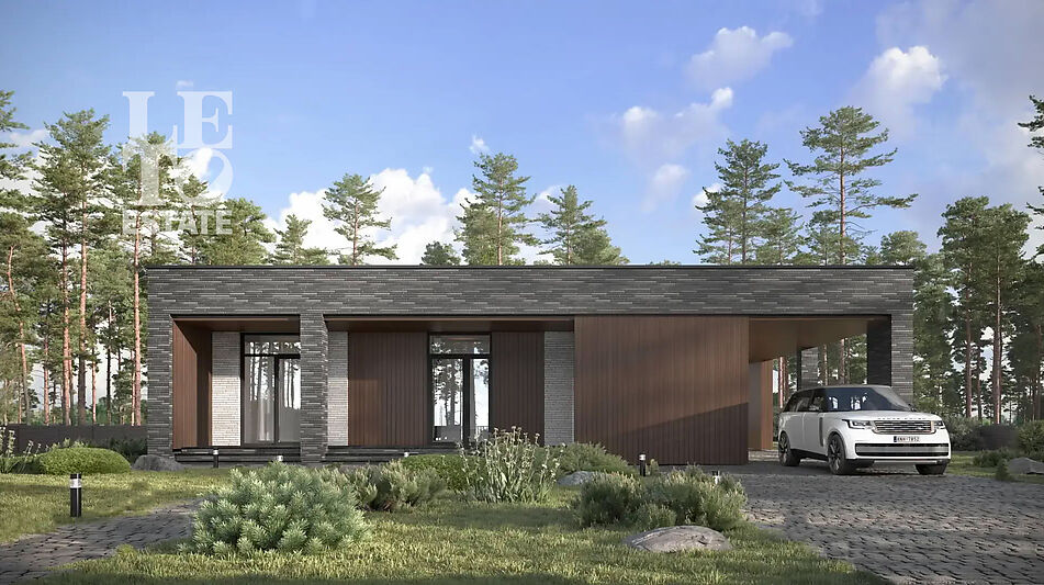 Дом хай-тек в КП Зиккурат