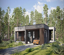 Дом хай-тек в КП Зиккурат