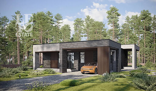 Дом хай-тек в КП Зиккурат