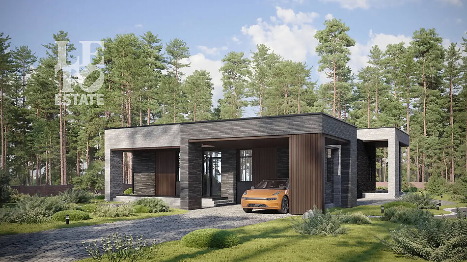 Дом хай-тек в КП Зиккурат