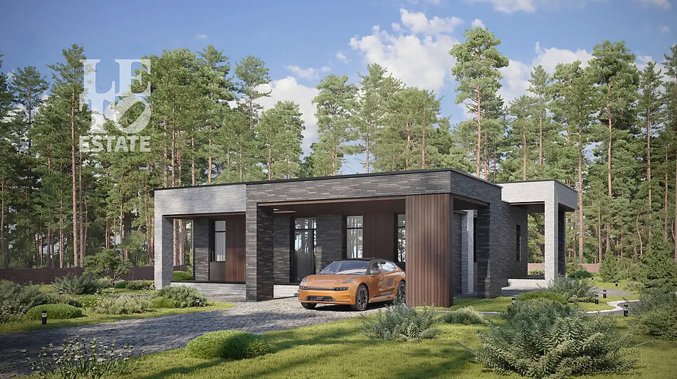 Дом хай-тек в КП Зиккурат