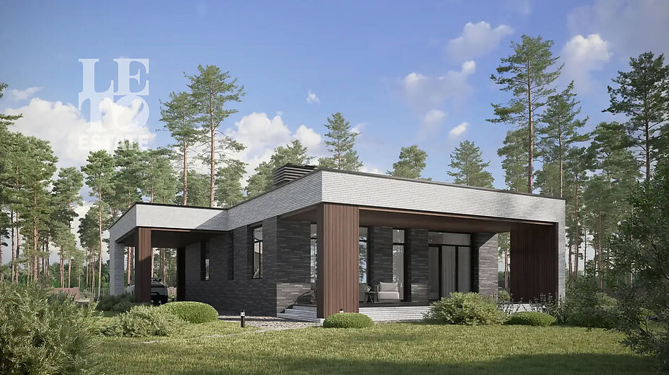 Дом хай-тек в КП Зиккурат