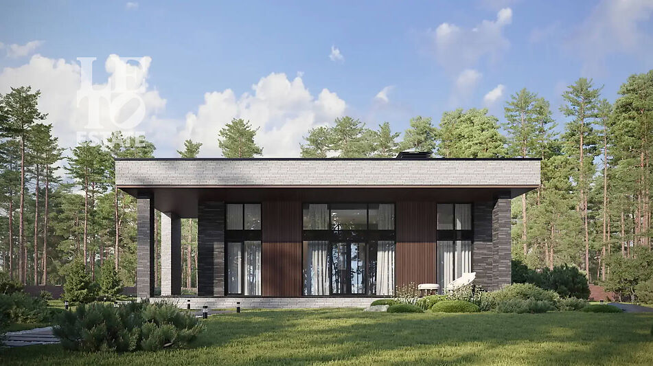 Дом хай-тек в КП Зиккурат