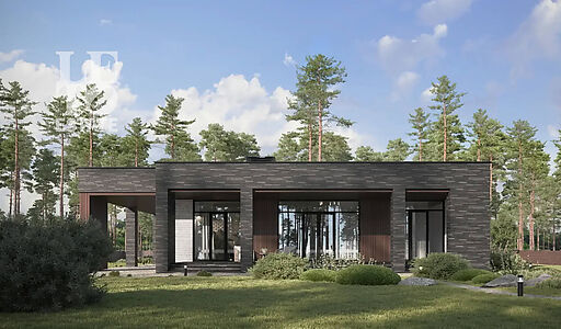 Дом хай-тек в КП Зиккурат