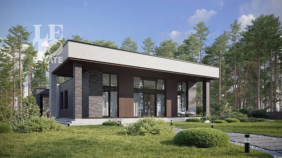 Дом хай-тек в КП Зиккурат