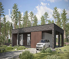 Дом хай-тек в КП Зиккурат