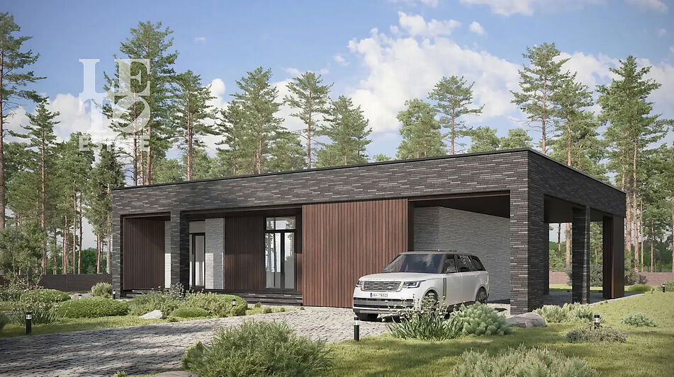 Дом хай-тек в КП Зиккурат