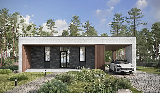 Дом хай-тек в КП Зиккурат