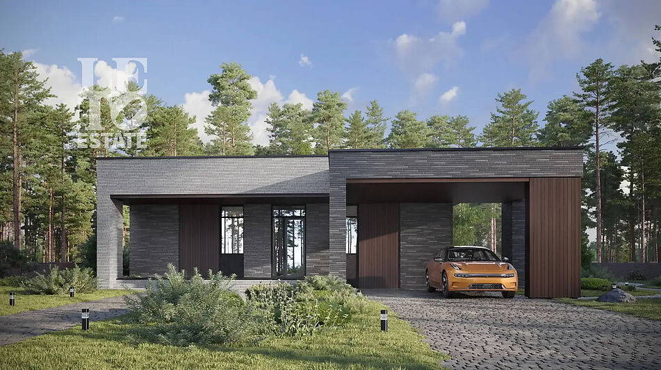 Дом хай-тек в КП Зиккурат