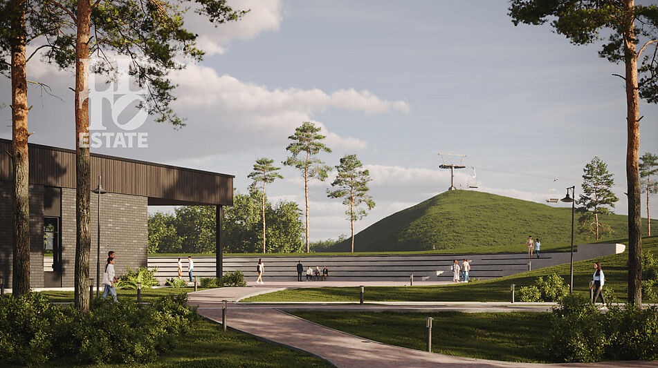 Дом хай-тек в КП Зиккурат