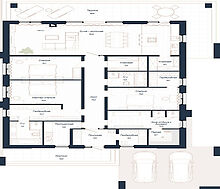 Дом хай-тек в КП Зиккурат