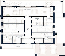 Дом хай-тек в КП Зиккурат