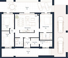 Дом хай-тек в КП Зиккурат