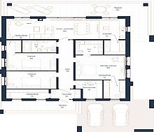 Дом хай-тек в КП Зиккурат