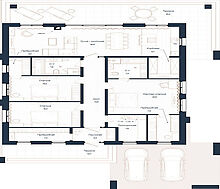 Дом хай-тек в КП Зиккурат