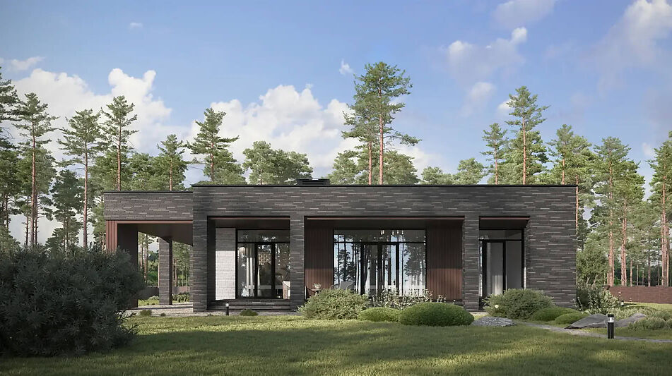 Дом хай-тек в КП Зиккурат