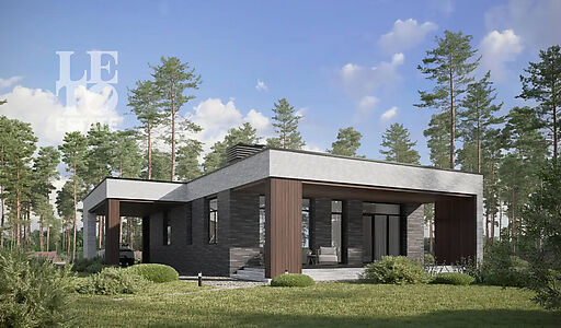 Дом хай-тек в КП Зиккурат