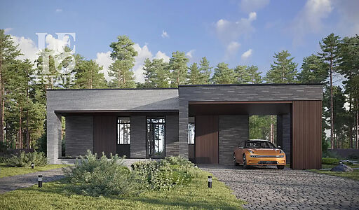 Дом хай-тек в КП Зиккурат