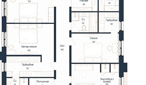 Дом хай-тек в КП Зиккурат