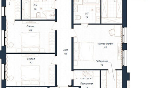 Дом хай-тек в КП Зиккурат