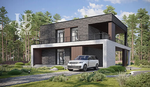 Дом хай-тек в КП Зиккурат