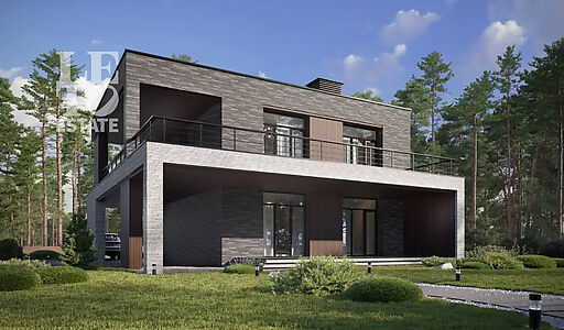 Дом хай-тек в КП Зиккурат