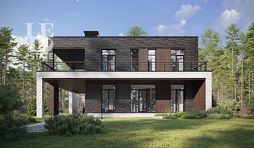 Дом хай-тек в КП Зиккурат