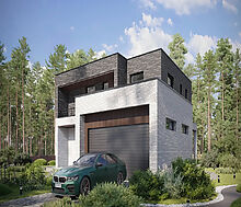 Дом хай-тек в КП Зиккурат