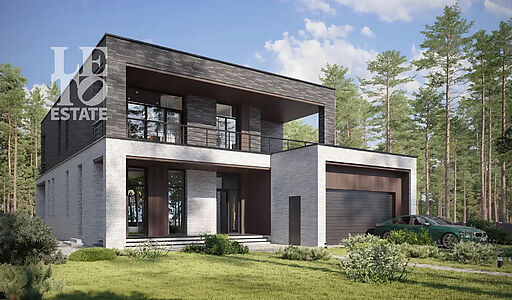 Дом хай-тек в КП Зиккурат