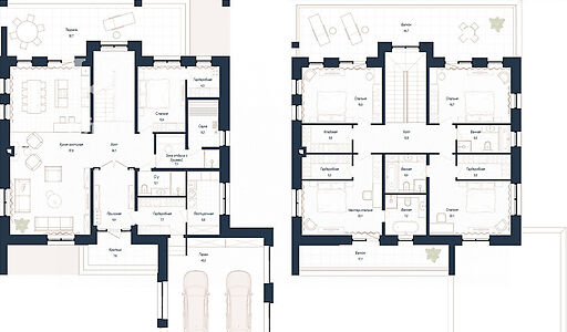 Дом хай-тек в КП Зиккурат