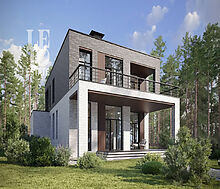 Дом хай-тек в КП Зиккурат