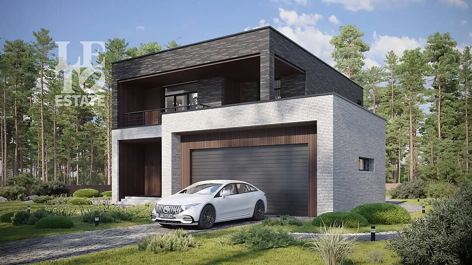 Дом хай-тек в КП Зиккурат