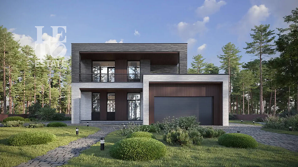 Дом хай-тек в КП Зиккурат