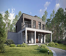 Дом хай-тек в КП Зиккурат