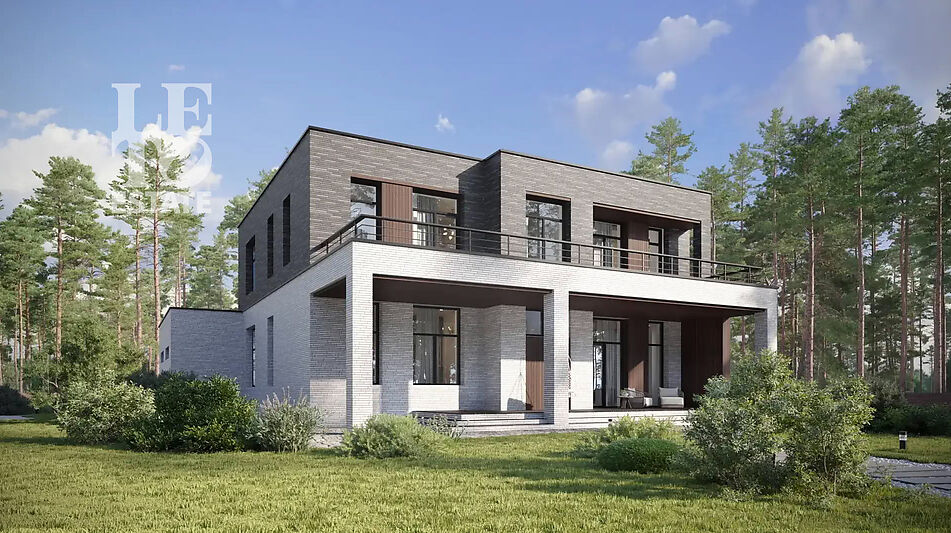 Дом хай-тек в КП Зиккурат