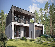 Дом хай-тек в КП Зиккурат