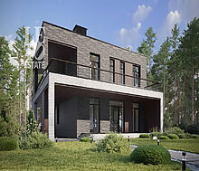 Дом хай-тек в КП Зиккурат