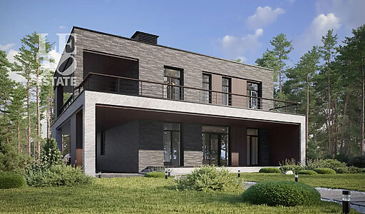 Дом хай-тек в КП Зиккурат