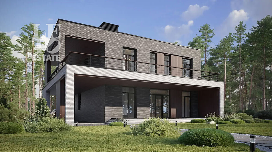 Дом хай-тек в КП Зиккурат